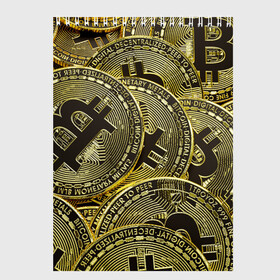 Скетчбук с принтом БИТКОИНЫ МОНЕТЫ в Тюмени, 100% бумага
 | 48 листов, плотность листов — 100 г/м2, плотность картонной обложки — 250 г/м2. Листы скреплены сверху удобной пружинной спиралью | Тематика изображения на принте: bitcoin | blockchain | btc | cardano | crypto | ethereum | polkadot | tether | xrp | бинанс | биткоин | блокчейн | валюта | деньги | криптовалюта | майнер | майнинг | цифровая валюта | цифровое золото | эфир