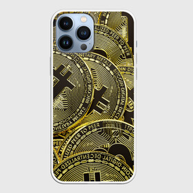 Чехол для iPhone 13 Pro Max с принтом БИТКОИНЫ МОНЕТЫ в Тюмени,  |  | Тематика изображения на принте: bitcoin | blockchain | btc | cardano | crypto | ethereum | polkadot | tether | xrp | бинанс | биткоин | блокчейн | валюта | деньги | криптовалюта | майнер | майнинг | цифровая валюта | цифровое золото | эфир