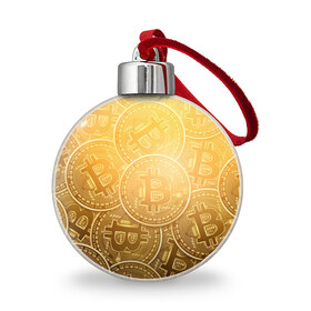 Ёлочный шар с принтом БИТКОИН МОНЕТЫ в Тюмени, Пластик | Диаметр: 77 мм | bitcoin | blockchain | btc | cardano | crypto | ethereum | polkadot | tether | xrp | бинанс | биткоин | блокчейн | валюта | деньги | криптовалюта | майнер | майнинг | цифровая валюта | цифровое золото | эфир
