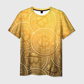 Мужская футболка 3D с принтом БИТКОИН МОНЕТЫ в Тюмени, 100% полиэфир | прямой крой, круглый вырез горловины, длина до линии бедер | bitcoin | blockchain | btc | cardano | crypto | ethereum | polkadot | tether | xrp | бинанс | биткоин | блокчейн | валюта | деньги | криптовалюта | майнер | майнинг | цифровая валюта | цифровое золото | эфир