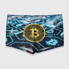 Мужские купальные плавки 3D с принтом БИТКОИН | BITCOIN в Тюмени, Полиэстер 85%, Спандекс 15% |  | Тематика изображения на принте: bitcoin | blockchain | btc | cardano | crypto | ethereum | polkadot | tether | xrp | бинанс | биткоин | блокчейн | валюта | деньги | криптовалюта | майнер | майнинг | цифровая валюта | цифровое золото | эфир