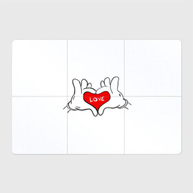 Магнитный плакат 3Х2 с принтом люблю в Тюмени, Полимерный материал с магнитным слоем | 6 деталей размером 9*9 см | Тематика изображения на принте: all you need is love | i love myself | love | love me | one love