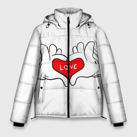 Мужская зимняя куртка 3D с принтом люблю в Тюмени, верх — 100% полиэстер; подкладка — 100% полиэстер; утеплитель — 100% полиэстер | длина ниже бедра, свободный силуэт Оверсайз. Есть воротник-стойка, отстегивающийся капюшон и ветрозащитная планка. 

Боковые карманы с листочкой на кнопках и внутренний карман на молнии. | Тематика изображения на принте: all you need is love | i love myself | love | love me | one love