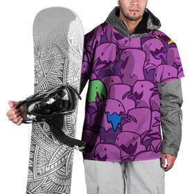 Накидка на куртку 3D с принтом ПикачушкА в Тюмени, 100% полиэстер |  | Тематика изображения на принте: purple | star crafts | зеленый | зубы | пикачу | уши | фиолетовый | чудики