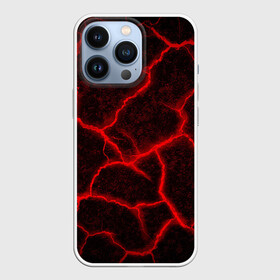 Чехол для iPhone 13 Pro с принтом ЛАВА | ЛАВОВЫЕ ТРЕЩИНЫ | LAVA в Тюмени,  |  | burnin | fire | flame | grunge | lava | lawa | гранж | земля | красная | красный | лава | неон | неоновая | огонь | паттерн | пламя | плита | плиты | природа | текстура | текстуры | трещины