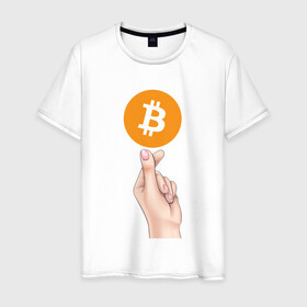Мужская футболка хлопок с принтом BITCOIN LOVE | БИТКОИН (Z) в Тюмени, 100% хлопок | прямой крой, круглый вырез горловины, длина до линии бедер, слегка спущенное плечо. | Тематика изображения на принте: binance coin | bitcoin | blockchain | btc | cardano | crypto | ethereum | litecoin | polkadot | tether | xrp | биткоин | блокчейн | валюта | деньги | криптовалюта | майнер | майнинг | цифровая валюта | цифровое золото | эфир