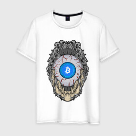 Мужская футболка хлопок с принтом БИТКОИН | BITCOIN (Z) в Тюмени, 100% хлопок | прямой крой, круглый вырез горловины, длина до линии бедер, слегка спущенное плечо. | binance coin | bitcoin | blockchain | btc | cardano | crypto | ethereum | litecoin | polkadot | tether | xrp | биткоин | блокчейн | валюта | деньги | криптовалюта | майнер | майнинг | цифровая валюта | цифровое золото | эфир