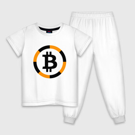 Детская пижама хлопок с принтом БИТКОИН | BITCOIN (Z) в Тюмени, 100% хлопок |  брюки и футболка прямого кроя, без карманов, на брюках мягкая резинка на поясе и по низу штанин
 | binance coin | bitcoin | blockchain | btc | cardano | crypto | ethereum | litecoin | polkadot | tether | xrp | биткоин | блокчейн | валюта | деньги | криптовалюта | майнер | майнинг | цифровая валюта | цифровое золото | эфир