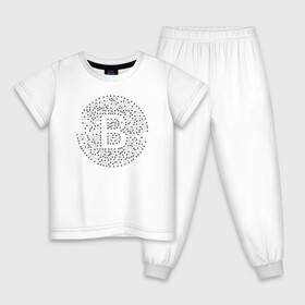 Детская пижама хлопок с принтом БИТКОИН | BITCOIN (Z) в Тюмени, 100% хлопок |  брюки и футболка прямого кроя, без карманов, на брюках мягкая резинка на поясе и по низу штанин
 | binance coin | bitcoin | blockchain | btc | cardano | crypto | ethereum | litecoin | polkadot | tether | xrp | биткоин | блокчейн | валюта | деньги | криптовалюта | майнер | майнинг | цифровая валюта | цифровое золото | эфир