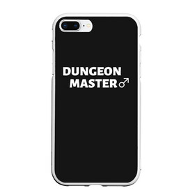 Чехол для iPhone 7Plus/8 Plus матовый с принтом Dungeon Master в Тюмени, Силикон | Область печати: задняя сторона чехла, без боковых панелей | Тематика изображения на принте: aniki | billy | boss | boy | darkholm | door | dungeon | full | gachimuchi | gym | herrington | jabroni | master | next | of | this | van | what | аники | билли | бой | босс | ван | гачимучи | данжен | даркхолм | дор | жаброни | качалки | мастер | некст |