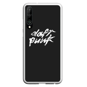 Чехол для Honor P30 с принтом Daft Punk в Тюмени, Силикон | Область печати: задняя сторона чехла, без боковых панелей | acces | after | all | better | crush | da | daft | dance | discovery | faster | funk | get | harder | homework | human | instant | lose | lucky | memories | more | one | punk | random | stronger | time | to | yourself | бангальтер | дафт 