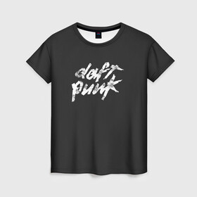 Женская футболка 3D с принтом Daft Punk в Тюмени, 100% полиэфир ( синтетическое хлопкоподобное полотно) | прямой крой, круглый вырез горловины, длина до линии бедер | acces | after | all | better | crush | da | daft | dance | discovery | faster | funk | get | harder | homework | human | instant | lose | lucky | memories | more | one | punk | random | stronger | time | to | yourself | бангальтер | дафт 