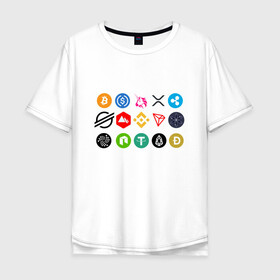Мужская футболка хлопок Oversize с принтом Gotta HODL em all | БИТКОИН в Тюмени, 100% хлопок | свободный крой, круглый ворот, “спинка” длиннее передней части | Тематика изображения на принте: binance coin | bitcoin | blockchain | btc | cardano | crypto | ethereum | litecoin | polkadot | tether | xrp | биткоин | блокчейн | валюта | деньги | криптовалюта | майнер | майнинг | цифровая валюта | цифровое золото | эфир