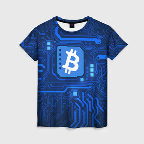 Женская футболка 3D с принтом BITCOIN | БИТКОИН (+спина) (Z) в Тюмени, 100% полиэфир ( синтетическое хлопкоподобное полотно) | прямой крой, круглый вырез горловины, длина до линии бедер | binance coin | bitcoin | blockchain | btc | cardano | crypto | ethereum | litecoin | polkadot | tether | xrp | биткоин | блокчейн | валюта | деньги | криптовалюта | майнер | майнинг | цифровая валюта | цифровое золото | эфир