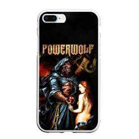 Чехол для iPhone 7Plus/8 Plus матовый с принтом Powerwolf в Тюмени, Силикон | Область печати: задняя сторона чехла, без боковых панелей | heavy metal | metal | powerwolf | группы | метал | музыка | пауэр метал | рок | хеви метал