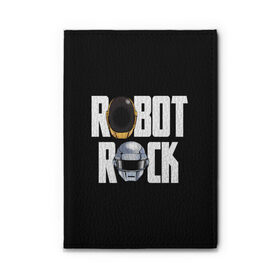 Обложка для автодокументов с принтом Robot Rock в Тюмени, натуральная кожа |  размер 19,9*13 см; внутри 4 больших “конверта” для документов и один маленький отдел — туда идеально встанут права | cyberpunk | daft | daftpunk | electronic | get | guy | guy manuel | human | lucky | music | punk | robot | rock | thomas | дафт | дафтпанк | киберпанк | музыка | ню диско | панк | робот | рок | техно | томас | электро | электроник рок