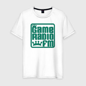 Мужская футболка хлопок с принтом GAME RADIO FM GTA в Тюмени, 100% хлопок | прямой крой, круглый вырез горловины, длина до линии бедер, слегка спущенное плечо. | Тематика изображения на принте: 4 | 5 | five | games | grand theft auto | gta | gta v | los santos | online | rockstar | san andreas | великое авто воровство | гта | гташка | игры | логотип | лос сантос | майкл | мафия | ограбление | онлайн | пеф | рокстар | самп | сан андреас 