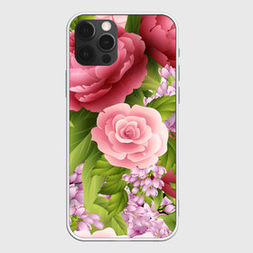 Чехол для iPhone 12 Pro Max с принтом ЦВЕТЫ / FLOWERS / 8 МАРТА в Тюмени, Силикон |  | chery | flowers | japan | roses | sakura | вишня | растения | розы | ромашка | сакура | тюльпаны | цветы | цветы сакуры | япония