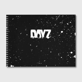Альбом для рисования с принтом DAYZ / ДЕЙЗИ в Тюмени, 100% бумага
 | матовая бумага, плотность 200 мг. | apocalypse | dayz | game | апокалипсис | дейзи | игра