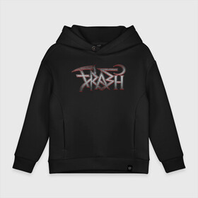 Детское худи Oversize хлопок с принтом TRASH GANG | GHOSTEMANE в Тюмени, френч-терри — 70% хлопок, 30% полиэстер. Мягкий теплый начес внутри —100% хлопок | боковые карманы, эластичные манжеты и нижняя кромка, капюшон на магнитной кнопке | america | eric whitney | ghostemane | trash | trash gang | usa | америка | сша | треш | треш генг