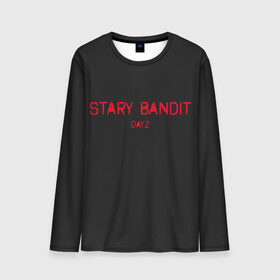 Мужской лонгслив 3D с принтом Stary Bandit в Тюмени, 100% полиэстер | длинные рукава, круглый вырез горловины, полуприлегающий силуэт | Тематика изображения на принте: balota | bambi | bandit | berezino | cherno | dance | day | electro | friendly | kalinka | killer | pavlovo | skalisty | stary | tisy | z | zeleno | zombie | день | з | зет | зомби | зэт