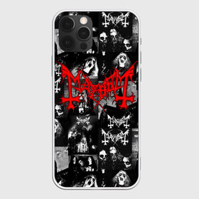 Чехол для iPhone 12 Pro Max с принтом MAYHEM в Тюмени, Силикон |  | mayhem | metal | rock | the true mayhem. | блэк метал | дэд | мертвый | метал | музыка | мэйхем | рок