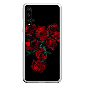 Чехол для Honor 20 с принтом ROSES РОЗЫ в Тюмени, Силикон | Область печати: задняя сторона чехла, без боковых панелей | Тематика изображения на принте: 8 | day | flowers | girl | girlfriend | girls | granny | love | lovers | march | mommy | moms | roses | women | womens | бабуля | бабушка | девушка | девушки | день | жена | женский | женщина | любовь | мама | мамуля | марта | розы | сестра | си