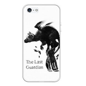 Чехол для iPhone 5/5S матовый с принтом the last guardian в Тюмени, Силикон | Область печати: задняя сторона чехла, без боковых панелей | game | the last guardian | игра | компьютерная игра | последний хранитель