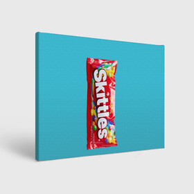 Холст прямоугольный с принтом Skittles original в Тюмени, 100% ПВХ |  | original | skitls | skittles | оригинальные | ориджнл | скитлс | упаковка