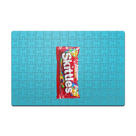 Пазл магнитный 126 элементов с принтом Skittles original в Тюмени, полимерный материал с магнитным слоем | 126 деталей, размер изделия —  180*270 мм | original | skitls | skittles | оригинальные | ориджнл | скитлс | упаковка