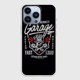 Чехол для iPhone 13 Pro с принтом Gas Monkey Garage в Тюмени,  |  | garage | gas | monkey | автомобили | гараж | ретро