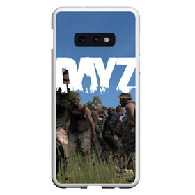 Чехол для Samsung S10E с принтом DayZ. в Тюмени, Силикон | Область печати: задняя сторона чехла, без боковых панелей | Тематика изображения на принте: dayz | dayz standalone | esport | games | дэйзи | игроки | игролюбители | игроманы | игры | киберспорт | онлайн игра