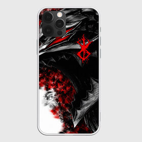 Чехол для iPhone 12 Pro Max с принтом BERSERK | БЕРСЕРК в Тюмени, Силикон |  | anime | anime berserk | berserk | knight | manga | аниме | аниме берсерк | берсерк | клеймо | манга | рыцарь