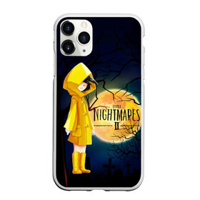 Чехол для iPhone 11 Pro матовый с принтом Little Nightmares 2 в Тюмени, Силикон |  | little nightmares | страшилка | страшная игра | ужас | хоррор