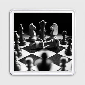 Магнит 55*55 с принтом Шахматы в Тюмени, Пластик | Размер: 65*65 мм; Размер печати: 55*55 мм | доска | игра | игровая | игры | конь | короли | король | ладья | логика | настольная | настольные | пешка | пешки | спорт | туча | ферзь | шахматный | шахматы