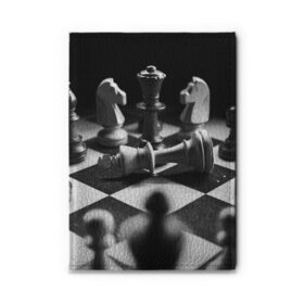 Обложка для автодокументов с принтом Шахматы в Тюмени, натуральная кожа |  размер 19,9*13 см; внутри 4 больших “конверта” для документов и один маленький отдел — туда идеально встанут права | доска | игра | игровая | игры | конь | короли | король | ладья | логика | настольная | настольные | пешка | пешки | спорт | туча | ферзь | шахматный | шахматы