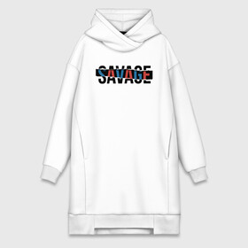 Платье-худи хлопок с принтом SAVAGE | ДИКАРЬ в Тюмени,  |  | creative | minimalism | savage | wild | дикарь | дикий | креатив | креативная | минимализм | надпись | одичалый | текст