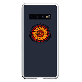 Чехол для Samsung Galaxy S10 с принтом Energy core в Тюмени, Силикон | Область печати: задняя сторона чехла, без боковых панелей | dark | drift | interface | kaiju | neural | pacific | rim | zone | дрифт | егер | егерь | зона | интерфейс | каидзю | кайдзю | нейронный | рубеж | темная | тихоокеанский