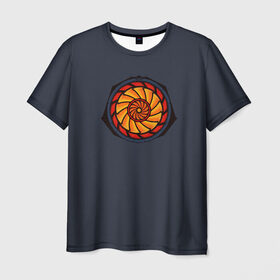 Мужская футболка 3D с принтом Energy core в Тюмени, 100% полиэфир | прямой крой, круглый вырез горловины, длина до линии бедер | dark | drift | interface | kaiju | neural | pacific | rim | zone | дрифт | егер | егерь | зона | интерфейс | каидзю | кайдзю | нейронный | рубеж | темная | тихоокеанский