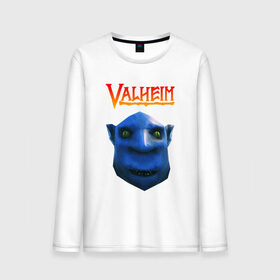 Мужской лонгслив хлопок с принтом VALHEIM в Тюмени, 100% хлопок |  | coffee stain | valheim | vikings | вальхайм | вальхеим | вальхейм. | викинги | выживание | гарпун бездны | мечи