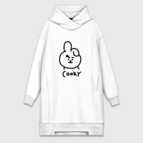 Платье-худи хлопок с принтом COOKY | BTS в Тюмени,  |  | army | bangtan boys | bt21 | bts | bts stickers | chimmy | cooky | k pop | koya | mang | monster | rap monster | rapmon | rj | rm | shooky | tata | van | бтс | ви | джей хоуп | джонгук | кейпоп | реп монстр | стикеры bts | сюга | чимин | чин