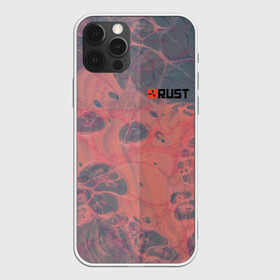 Чехол для iPhone 12 Pro Max с принтом Rust | Красная текстура Раст в Тюмени, Силикон |  | farm | online | raid | rust | steam | игра | краски | лого | оружие | разводы | раст | растер | рейд | рейдер | стим | фарм | фармила