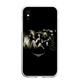 Чехол для iPhone XS Max матовый с принтом Nightwish Art в Тюмени, Силикон | Область печати: задняя сторона чехла, без боковых панелей | bye bye beautiful | ghost love score | logo | nemo | nightwish | over the hills and far away | phantom of the opera | reaction | sleeping sun | wish i had an angel | wishmaster | белый | лого | логотип | найтвиш