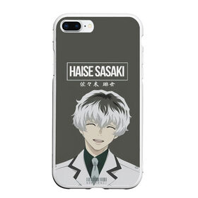 Чехол для iPhone 7Plus/8 Plus матовый с принтом HAISE SASAKE Tokyo Ghoul в Тюмени, Силикон | Область печати: задняя сторона чехла, без боковых панелей | anime | kaneki ken | tokyo ghoul | tokyo ghoul: re | аниме | анимэ | гули | джузо сузуя | канеки кен | кузен йошимура | наки | нишики нишио | ре | ренджи йомо | ризе камиширо | токийский гуль | тоука киришима | ута