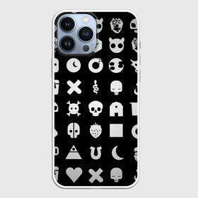 Чехол для iPhone 13 Pro Max с принтом Любовь смерть и роботы в Тюмени,  |  | Тематика изображения на принте: лого | минимализм | рисунок | сериал | стикеры