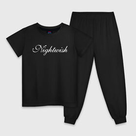 Детская пижама хлопок с принтом Nightwish Logo / Найтвиш (Z) в Тюмени, 100% хлопок |  брюки и футболка прямого кроя, без карманов, на брюках мягкая резинка на поясе и по низу штанин
 | music | night wish | nightwish | nuclear blast | rock | spinefarm | лого | музыка | найт виш | найтвиш | рок | симфоник метал | тарья турунен | флор янсен