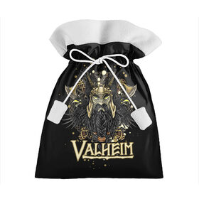 Подарочный 3D мешок с принтом Valheim в Тюмени, 100% полиэстер | Размер: 29*39 см | valheim | viking | валхейм | викинги | игры