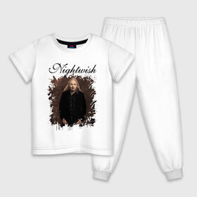 Детская пижама хлопок с принтом Nightwish / Найтвиш Эмппу (Z) в Тюмени, 100% хлопок |  брюки и футболка прямого кроя, без карманов, на брюках мягкая резинка на поясе и по низу штанин
 | music | nightwish | nuclear blast | rock | spinefarm | вуоринен | лого | музыка | найтвиш | рок | симфоник метал | тарья турунен | флор янсен | эмппу | эрно эмппу вуоринен