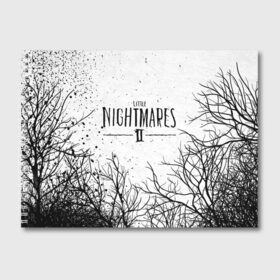 Альбом для рисования с принтом LITTLE NIGHTMARES 2 в Тюмени, 100% бумага
 | матовая бумага, плотность 200 мг. | kid | little nightmares | little nightmares 2 | six | yellow | жёлтый | игры | комиксы | литл найтмерс | шестая