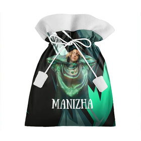 Подарочный 3D мешок с принтом Манижа Manizha в Тюмени, 100% полиэстер | Размер: 29*39 см | manizha | далеровна | душанбе | евровидение | евровидение 2021 | манижа | певица | таджикистан | хамраева